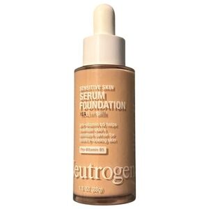 Neutrogena Sensitive Skin Serum Foundation Light 01 Pro-Vitamin B5 1 oz‎